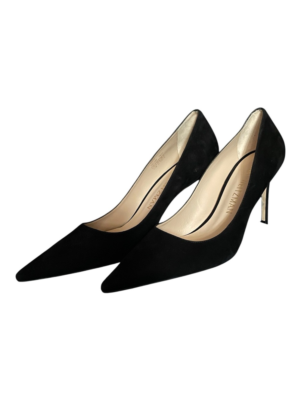 Stuart Weitzman pump heels black suede size 11.5